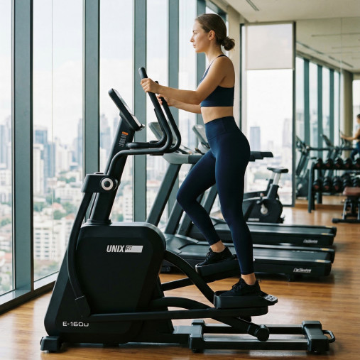 Эллиптический тренажер UNIX Fit E-1600 PRO (LED)