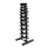 Набор хромированных гантелей BRONZE GYM 1-10 кг (10 пар) со стойкой Набор хромированных гантелей BRONZE GYM 1-10 кг (10 пар) со стойкой