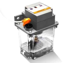 Часть системы автоматического смазывания деки Часть системы автоматического смазывания деки