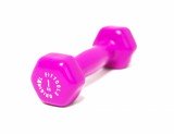 Гантель в виниловой оболочке 1 кг Original Fit.Tools ярко-пурпурная Гантель в виниловой оболочке 1 кг Original Fit.Tools ярко-пурпурная