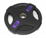 Диск олимпийский обрезиненный черный с двумя хватами 25 кг Original Fit.Tools ф50 мм