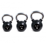 Гиря обрезиненная с хромированной рукояткой, AeroFit, 12 кг. Гиря обрезиненная с хромированной рукояткой, AeroFit, 12 кг.