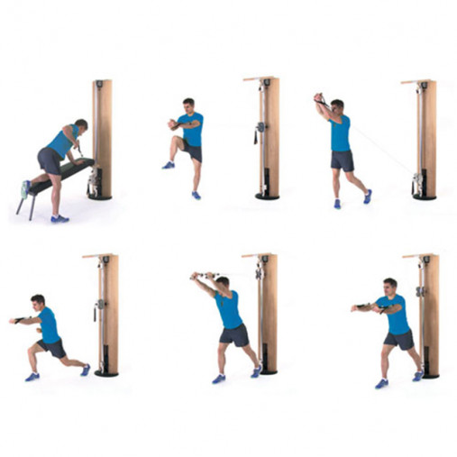 Многофункциональная силовая станция NOHrD SlimBeam, материал: ясень Многофункциональная силовая станция NOHrD SlimBeam, материал: ясень