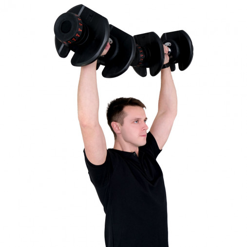 Гантель с регулировкой веса Liveup LS2315 (5-40 кг)