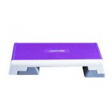 Степ-платформа LIVEPRO Aerobic Fitness Step фиолетовый/серый