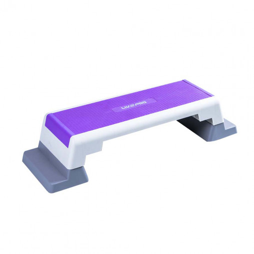 Степ-платформа LIVEPRO Aerobic Fitness Step фиолетовый/серый Степ-платформа LIVEPRO Aerobic Fitness Step фиолетовый/серый
