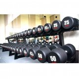 AeroFit AFDB40-50 Набор обрезиненных гантелей  