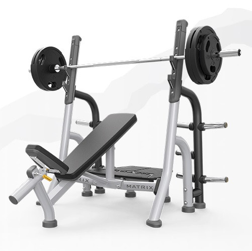 Скамья наклонная для жима с положительным углом наклона MATRIX Magnum MG-A79