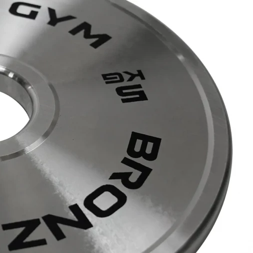 Диск олимпийский BRONZE GYM стальной 5 кг хромированный 51мм Диск олимпийский BRONZE GYM стальной 5 кг хромированный 51мм