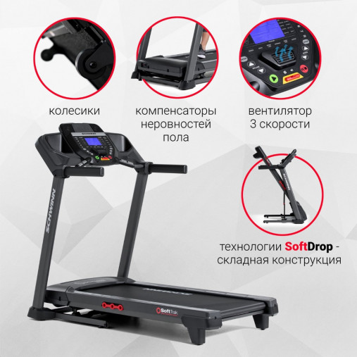 Беговая дорожка Schwinn 510T домашняя складная