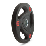 Диск 51 мм. полиуретановый с 3-мя хватами 15 кг VictoryFit олимпийский