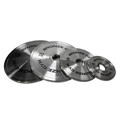 Диск олимпийский BRONZE GYM стальной 2,5 кг хромированный 51мм