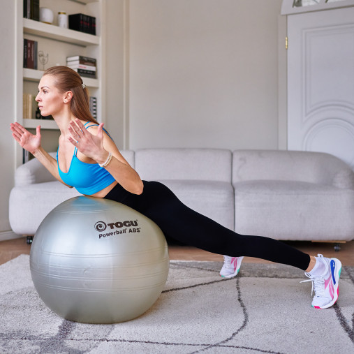 Гимнастический мяч TOGU ABS Powerball 65 см красный Гимнастический мяч TOGU ABS Powerball 65 см красный