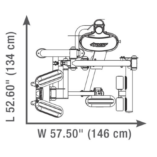 Ягодичные мышцы Hoist RS-1412
