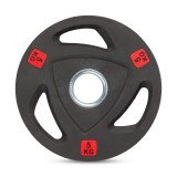 Диск 51 мм. полиуретановый с 3-мя хватами 5 кг VictoryFit олимпийский