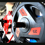 Диск обрезиненный 2.5 кг черно-синий AeroFit AFPLC