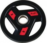Диск обрезиненный 5 кг черно-красный AeroFit AFPLC Диск обрезиненный 5 кг черно-красный AeroFit AFPLC