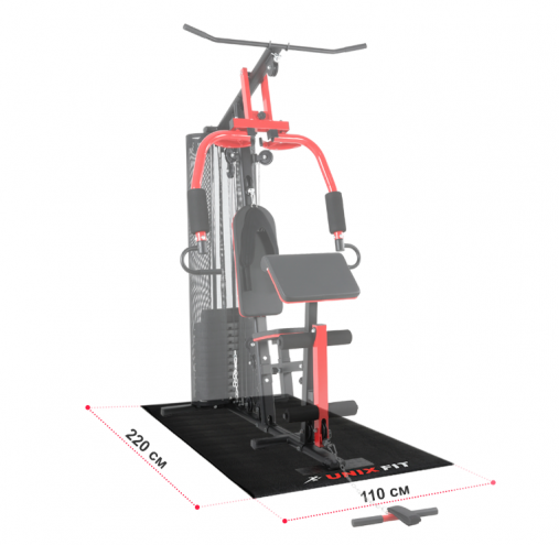 Коврик UNIX Fit для кардиотренажёров 220x110x0,6 см Коврик UNIX Fit для кардиотренажёров 220x110x0,6 см