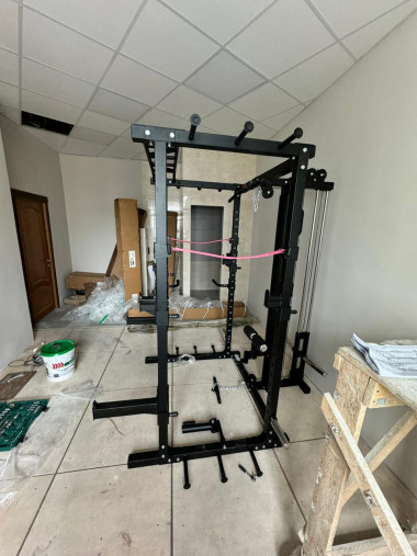 Силовая рама многофункциональная для тренировки со штангой REBEL PR78 Силовая рама многофункциональная для тренировки со штангой REBEL PR78