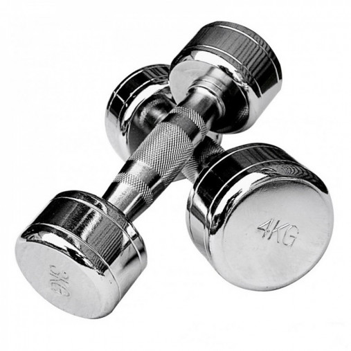 Набор хромированных гантелей 1-10 кг (10 пар) Aerofit AFCD1-10 Набор хромированных гантелей 1-10 кг (10 пар) Aerofit AFCD1-10