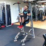 Hoist HF-5962 Турник Пресс Брусья (для зала) серебряный/черный