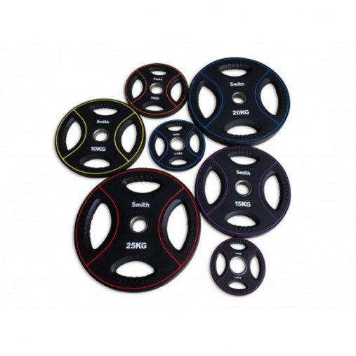 Диск для штанги Smith PUWP12-1,25 полиуретановый, 1,25кг