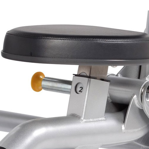 Трицепс сидя HOIST ROC-IT RS-1103 Tpeнaжep грузоблочный, серебряный/черный