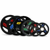 Набор дисков 51 мм. обрезиненных от 2,5-25 кг UNIX Fit PRO c хватом Набор дисков 51 мм. обрезиненных от 2,5-25 кг UNIX Fit PRO c хватом