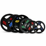 Набор дисков 51 мм. обрезиненных от 2,5-25 кг UNIX Fit PRO c хватом