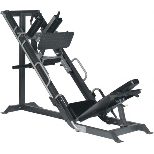 Жим ногами / Гак машина Hoist HF-4357 под углом 45 градусов на свободных весах Жим ногами / Гак машина Hoist HF-4357 под углом 45 градусов на свободных весах