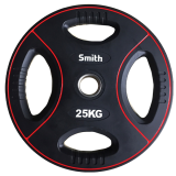 Диск 25 кг полиуретановый c 4-м хватом Smith Strength