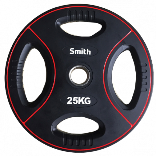 Диск для штанги Smith PUWP12-25 полиуретановый, 25кг Диск для штанги Smith PUWP12-25 полиуретановый, 25кг