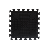 Коврик резиновый черный, 40 x 40 см, толщина 20 мм. MB Barbell