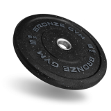 Диск бамперный 5 кг черный BRONZE GYM BG-BMP-5