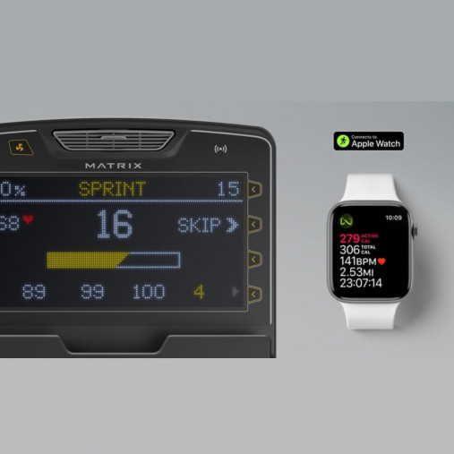 Вертикальный велотренажер Matrix Performance. Консоль Premium LED Вертикальный велотренажер Matrix Performance. Консоль Premium LED