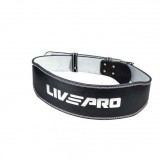 Атлетический пояс LIVEPRO Weightlifting Belt размер M, черный Атлетический пояс LIVEPRO Weightlifting Belt размер M, черный