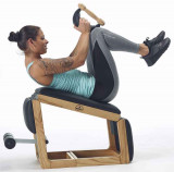 Универсальная скамья NOHrD TriaTrainer, орех / нат. кожа