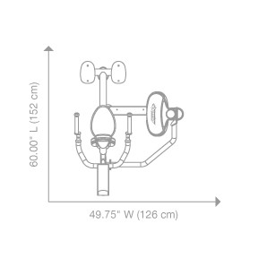 Бицепс сидя Hoist RS-1102