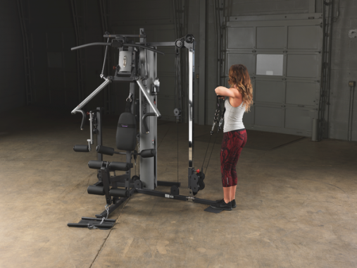 Силовой центр мультистанция Body-Solid G2B со стеком 73 кг и опцией Multi-Hip для проработки бедер, голеней и ягодиц Силовой центр мультистанция Body-Solid G2B со стеком 73 кг и опцией Multi-Hip для проработки бедер, голеней и ягодиц