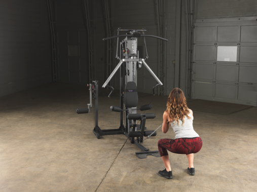 Силовой центр мультистанция Body-Solid G2B со стеком 73 кг и опцией Multi-Hip для проработки бедер, голеней и ягодиц Силовой центр мультистанция Body-Solid G2B со стеком 73 кг и опцией Multi-Hip для проработки бедер, голеней и ягодиц