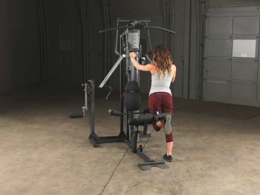 Силовой центр мультистанция Body-Solid G2B со стеком 73 кг и опцией Multi-Hip для проработки бедер, голеней и ягодиц Силовой центр мультистанция Body-Solid G2B со стеком 73 кг и опцией Multi-Hip для проработки бедер, голеней и ягодиц