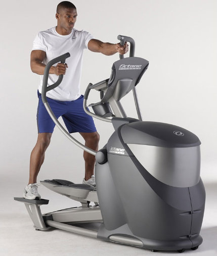 Эллиптический тренажер Octane Fitness Pro 3700, возможность усиленных тренировок Эллиптический тренажер Octane Fitness Pro 3700, возможность усиленных тренировок