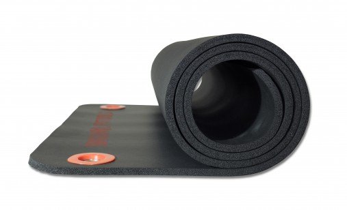 Коврик для аэробики и йоги 8 мм OFT NBR черный 1800х610х8 мм