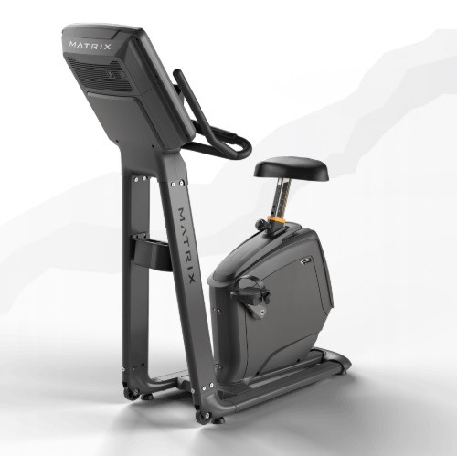 Вертикальный велотренажер Matrix Lifestyle. Консоль Premium LED