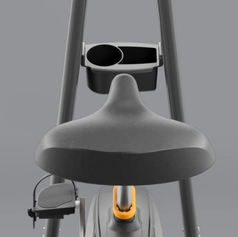 Вертикальный велотренажер Matrix Lifestyle. Консоль Premium LED