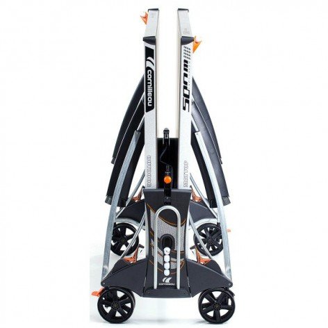 Теннисный стол всепогодный складной Cornilleau SPORT 500M CROSSOVER 7мм, серый