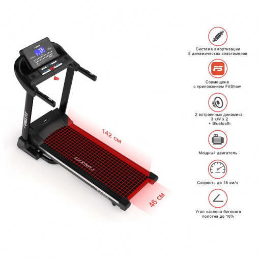 Беговая дорожка домашняя складная UNIX Fit MX-830L с русификацией Беговая дорожка домашняя складная UNIX Fit MX-830L с русификацией