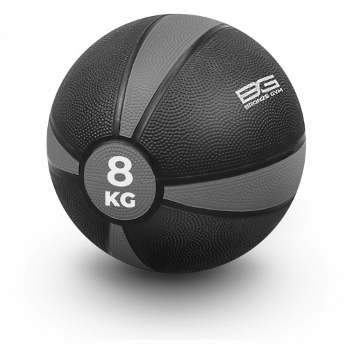 Медбол резиновый BRONZE GYM, 8 кг.