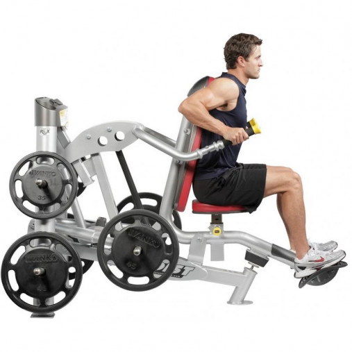 Отжимание сидя Hoist RPL-5101 тренажер на свободных весах на трицепс