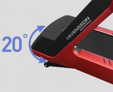 Профессиональная беговая дорожка SVENSSON INDUSTRIAL ARMORTECH (CRIMSON GLORY)